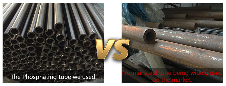 Phosphating tube Vs. Normal tube