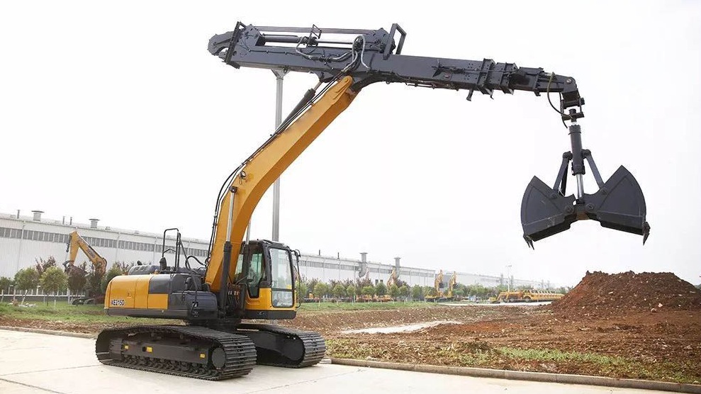 What to do for maintenance of telescopic dipper arm excavator