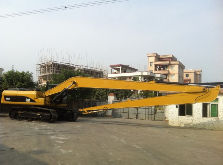 long reach demolition booms