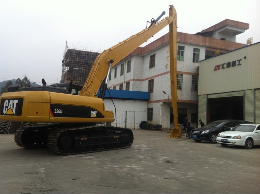 long reach demolition booms