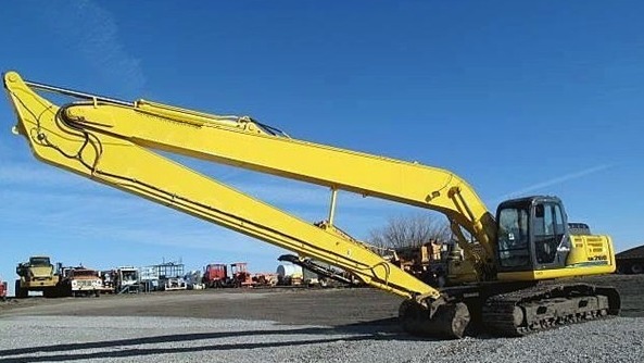 Build a beautiful home together with the excavator long reach demolition booms