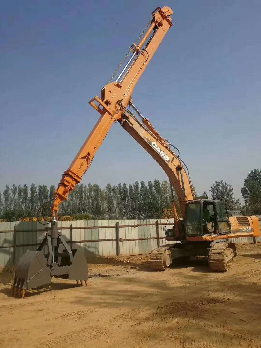 telescopic excavator boom