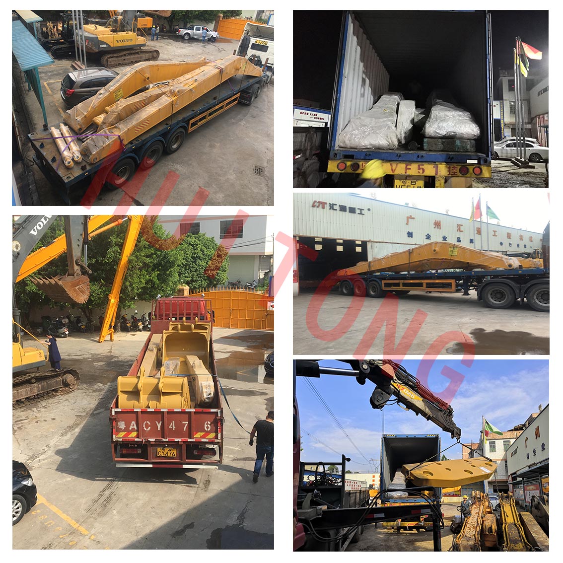 Excavator Mechanical Grapple packing