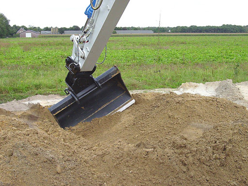 excavator mud bucket
