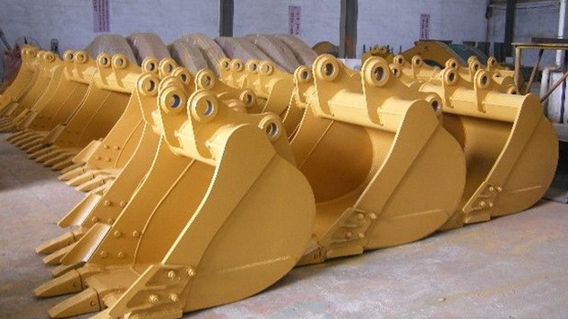 Excavator gp bucket material and its welding problems