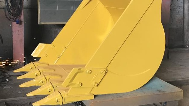 Welding technology of digger gp bucket and bucket teeth