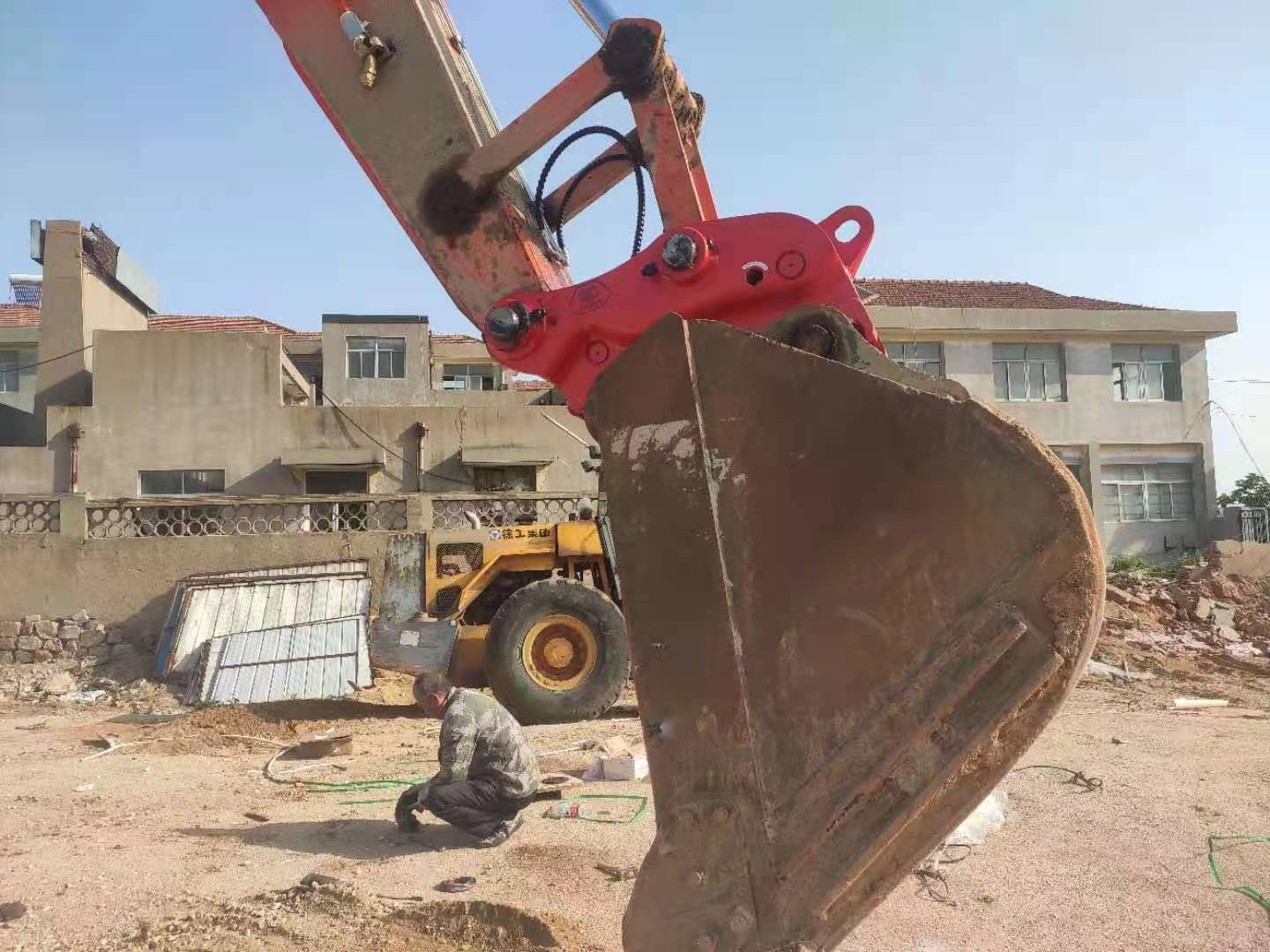 excavator mechanical quick coupler