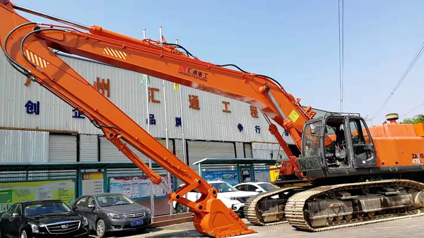 Why need to know the parameters when refitting long reach boom for excavator
