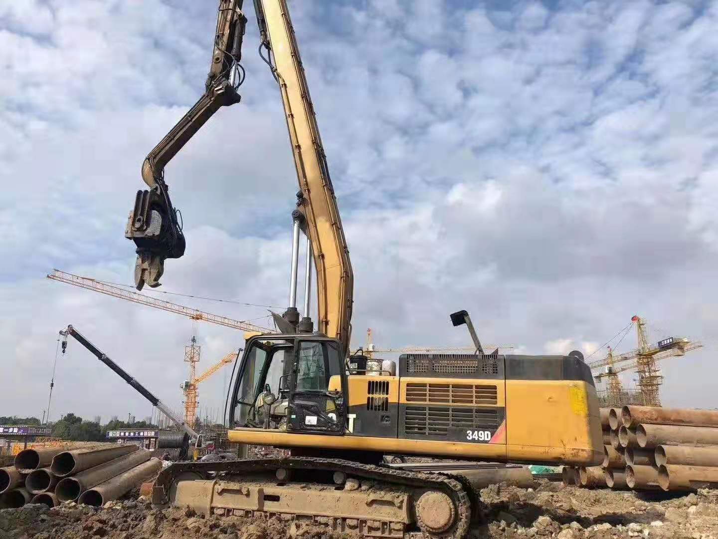 pile driving boom