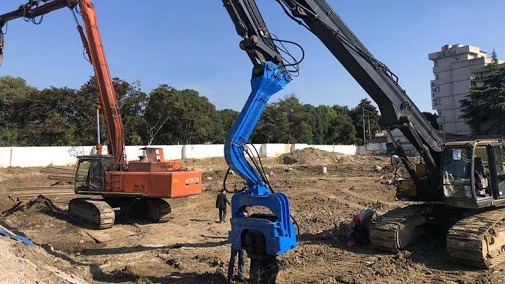 How to maintain the excavator pile driving