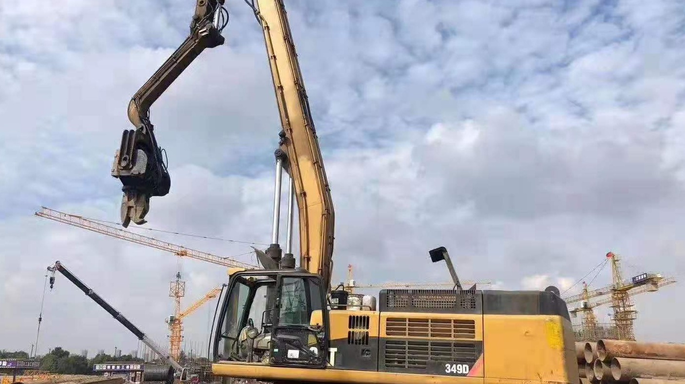 Why the status of the excavator piling arm has been high