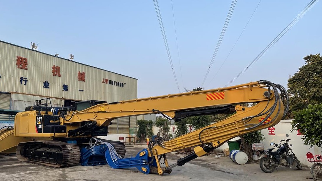 Excavator pile driving boom have received a lot of praise in the world