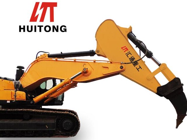 Why is the excavator ripper arm called an infrastructure madman