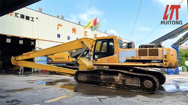 long front boom for excavator