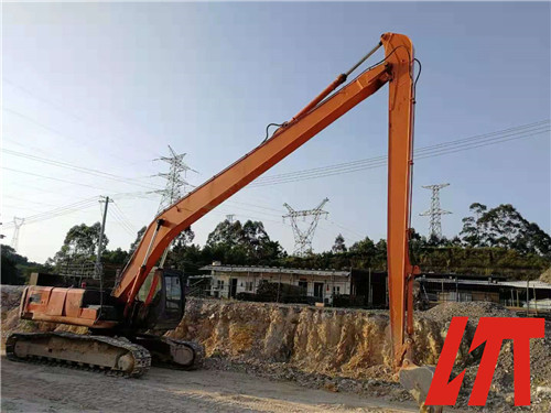 custom-made long reach excavator arm