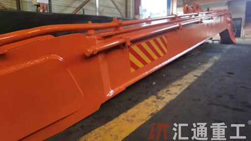 How to deal with the water pollution in the custom-made long reach excavator arm