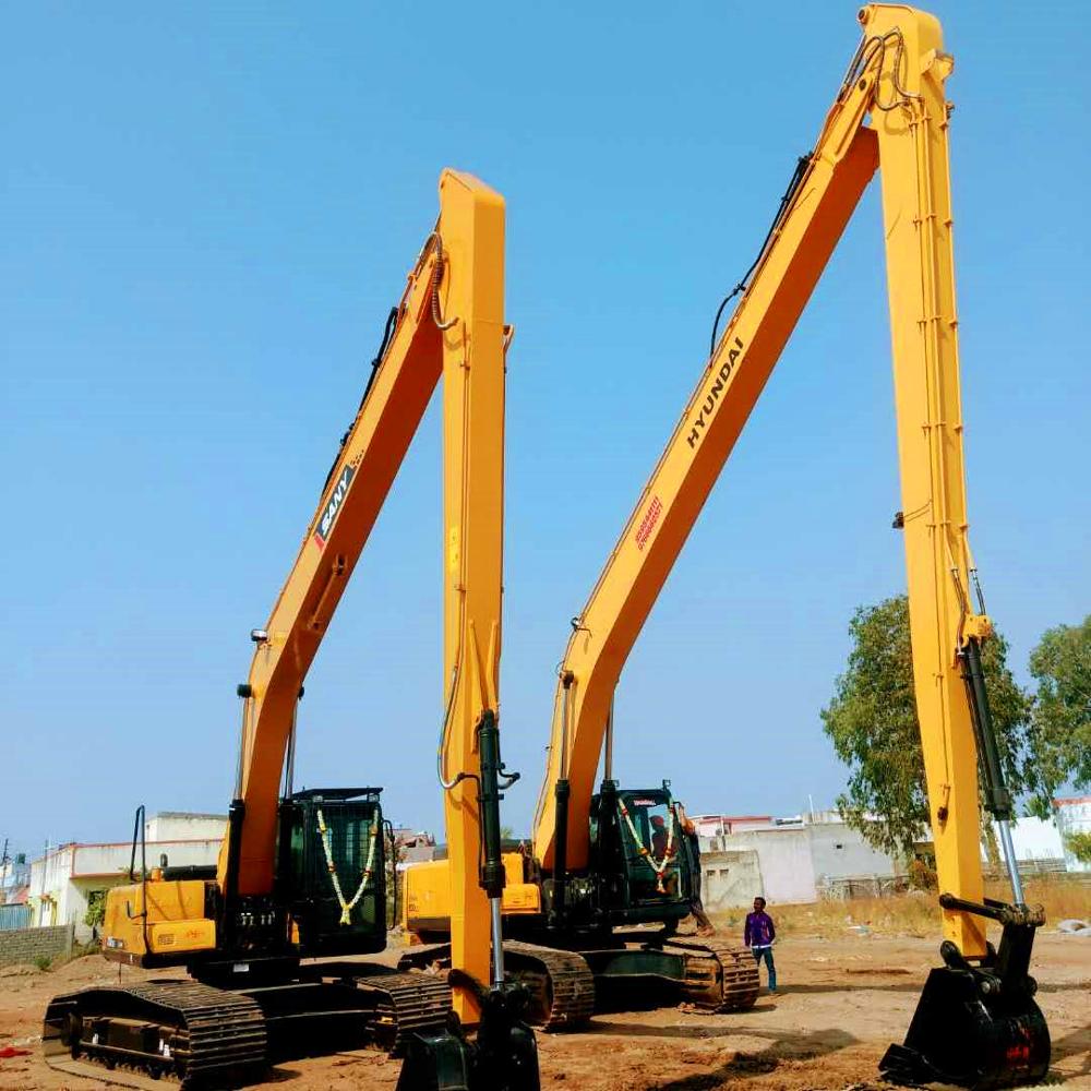 excavator long reach arm