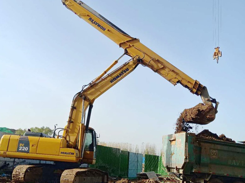 Why can't the clamshell telescopic arm of the excavator catch fire?