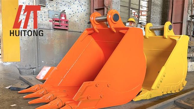 How often does the excavator bucket attachments need to be replaced?