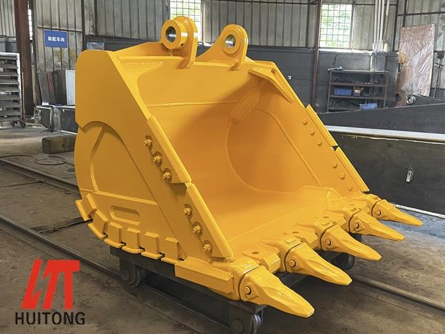 The komatsu excavator heavy duty bucket is more efficient in this way