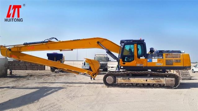 Causes and maintenance of flameout of long reach front excavator