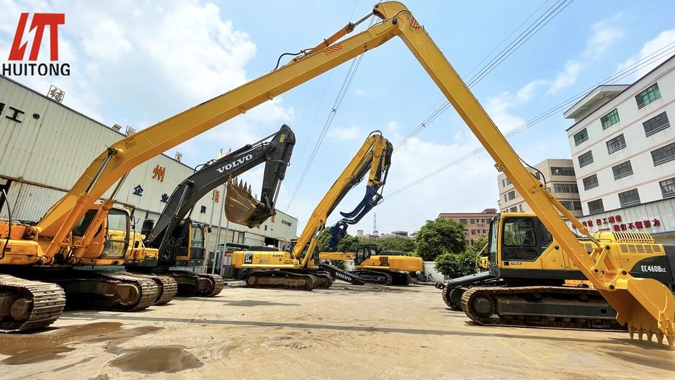 How to maintain the hydraulic system of long reach boom excavator