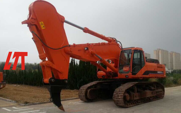 stump ripper boom excavator