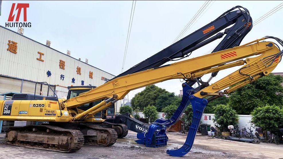 Piling excavator maintenance process