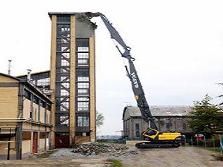 demolition boom excavator