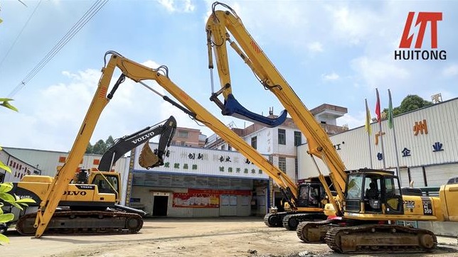 How to deal with the slow lifting of the boom of the demolition boom excavator