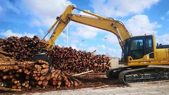 How to make your excavator log grapple work more efficiently