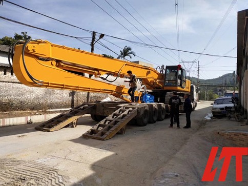Do you need to add counterweight to your excavator long reach arm?