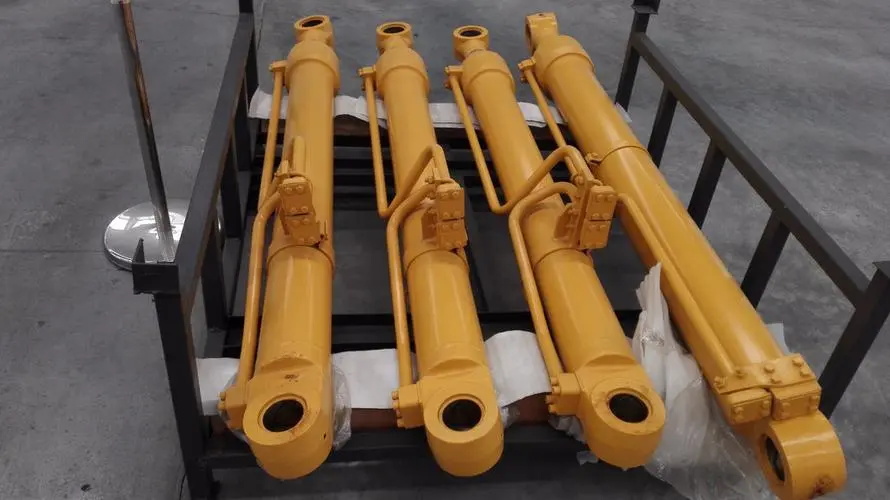 Hydraulic feed cylinder