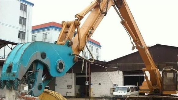 Introduction of excavator demolition pulverizer