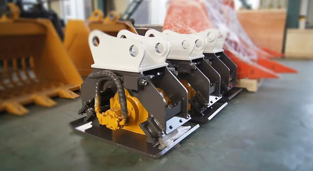excavator compactor vibratory roller